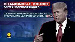 Donald Trump signs order to ban transgender troops News Clip