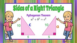 Missing Side of a Right Triangle Instructional Video