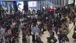 CLEAN : Hong Kong: Protesters mark two month anniversary of mob attack News Clip