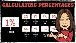 Using 1% and 10% to Find Percentages of a Number Instructional Video