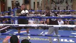Andy Ruiz Jr Public Workout News Clip