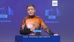 Apple hit with €1.8 billion EU antitrust fine over music streaming News Clip