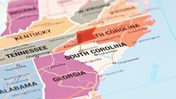 South Carolina from USA States Stock Footage