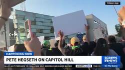 Pete Hegseth on Capitol Hill News Clip