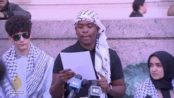 Palestine solidarity: Second week of protests across US campuses News Clip