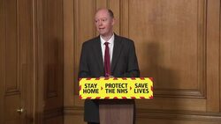 Chris Whitty at Downing Street coronavirus press briefing News Clip