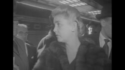 Woolworth heiress Barbara Hutton returns to New York without new husband #5 Porfirio Rubirosa News Clip