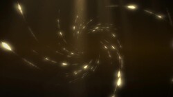 Motion gold lines and abstract background Stock Footage