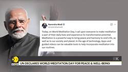 India Hosts 'Meditation for Global Peace and Harmony' to Mark First World Meditation Day News Clip