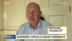 Dowding Says the Japanese Yen Is a Cheap Currency News Clip