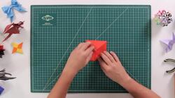 How to Make an Origami Rose Instructional Video