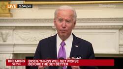 Biden Unveils National Strategy for Covid-19 News Clip