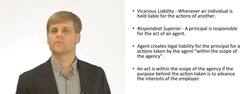 Principal Liable for Torts of an Agent Instructional Video