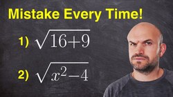 Most Common Mistake Students Make With Radicals Instructional Video