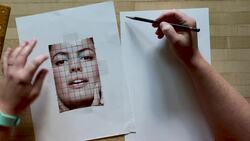 Square-by-Square Drawing Instructional Video