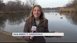 Warm weekend in New York City before snowy Tuesday News Clip