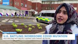 U.K. Battling Worrisome COVID-19 Mutation News Clip