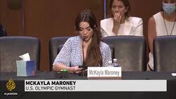 Simone Biles blasts USA Gymnastics, FBI for allowing sex abuse News Clip