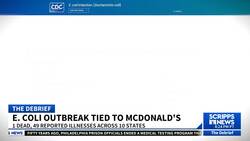 McDonald's removes Quarter Pounder from menu in some states amid E. coli outbreak News Clip