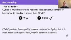 Render and export animations Instructional Video