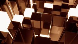 4K Unique Cubic Design. Stock Footage