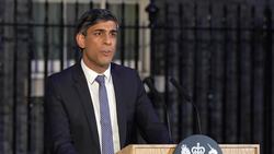 Rishi Sunak delivers an evening address in Downing Street News Clip