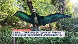 Field Station Dinosaurs says Showboat Resort took dinosaur animatronics without paying for them News Clip