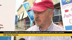 LCBO workers hit picket lines for 1st day of strike News Clip