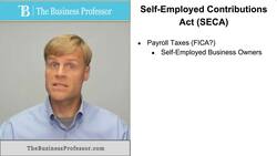 Self-Employed Contributions Act - SECA Instructional Video