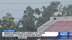 Hurricane Beryl now moves toward the Cayman Islands and the Yucatan Peninsula News Clip