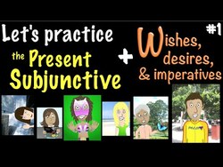 Spanish Present Subjunctive with Wishes, imperatives & desires - Practice 1 Instructional Video