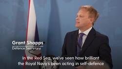 Grant Shapps: US-UK strikes ‘dealt a blow’ to Houthis in the Red Sea News Clip
