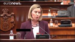 EU’s Mogherini booed by pro-Russian Serbian MPs News Clip