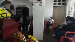CLEAN : Families, friends attend wakes for murdered Colombian journalists News Clip