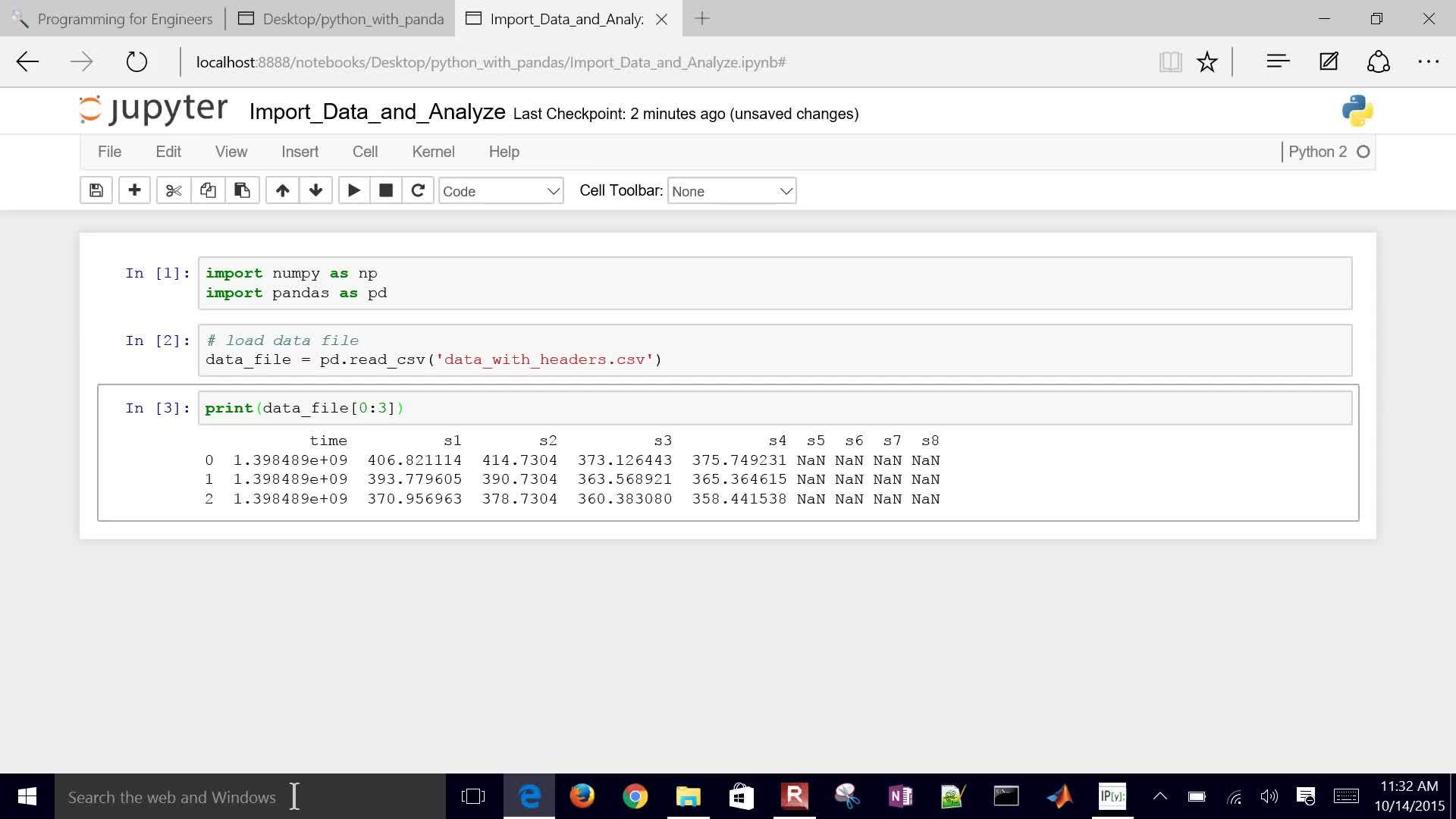 Data Analysis with Python for Excel Users | Science