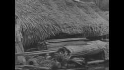 Rafts of entire Malayan village floats to safety from Communist terrorists News Clip