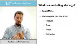 What is Marketing Strategy Instructional Video
