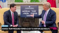 Trump Reportedly Pressured Former AZ Gov. to Overturn 2020 Results News Clip