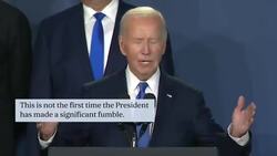 Joe Biden calls Zelensky 'President Putin' and refers to Kamala Harris as 'VP Trump' sparking more re-election pressure News Clip