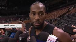 Kawhi Leonard gets hero’s welcome in Toronto News Clip