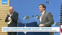 Saudi Military Students Allowed To Resume Flight Training In U.S. News Clip