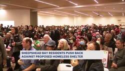 Sheepshead Bay residents push back against proposed homeless shelter News Clip