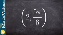 How to graph a basic point in polar form Instructional Video