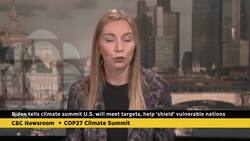 U.S. President Joe Biden pledges to do more for climate change at COP27 News Clip