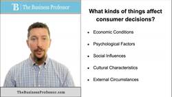 Understanding the Factors that Influence Consumer Decision Making Instructional Video
