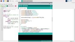Raspberry Pi and Arduino - Go to The Next Level - Step 5 (RPi) - Get Button Pressed Message from Serial Instructional Video