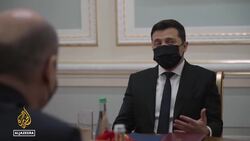 Ukraine's president declares a 'day of unity' amid threat of Russian invasion News Clip