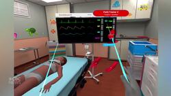 Watch a virtual-reality simulation of surgery on injured child News Clip