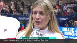 Canada's tennis stars win country's first Billie Jean King Cup News Clip