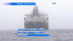 Police in Finland move ship suspected of undersea cable damage closer to port News Clip